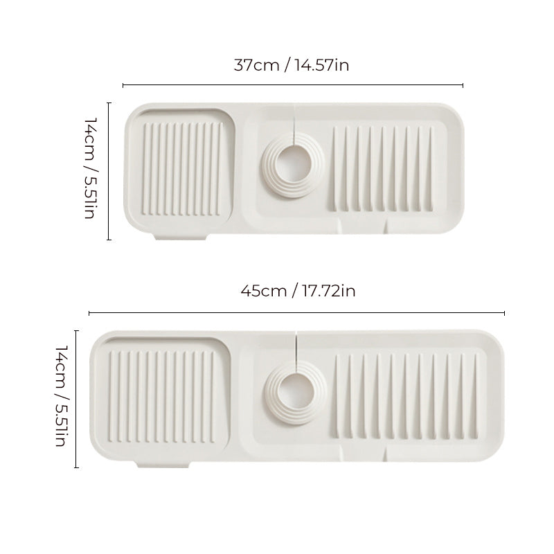 Lisslune | Pure Color Silicone Draining Mat