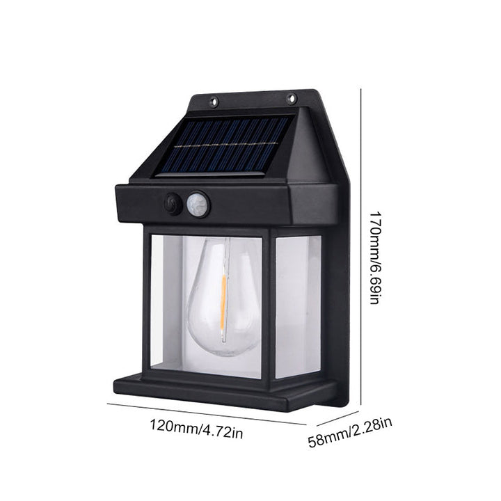 Lisslune | Solar Wolfram Wall Light