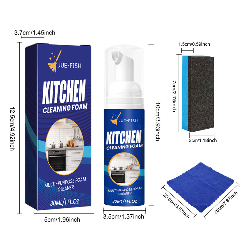 Lisslune | Heavy Duty Kitchen Foam Degreaser & Cleaner