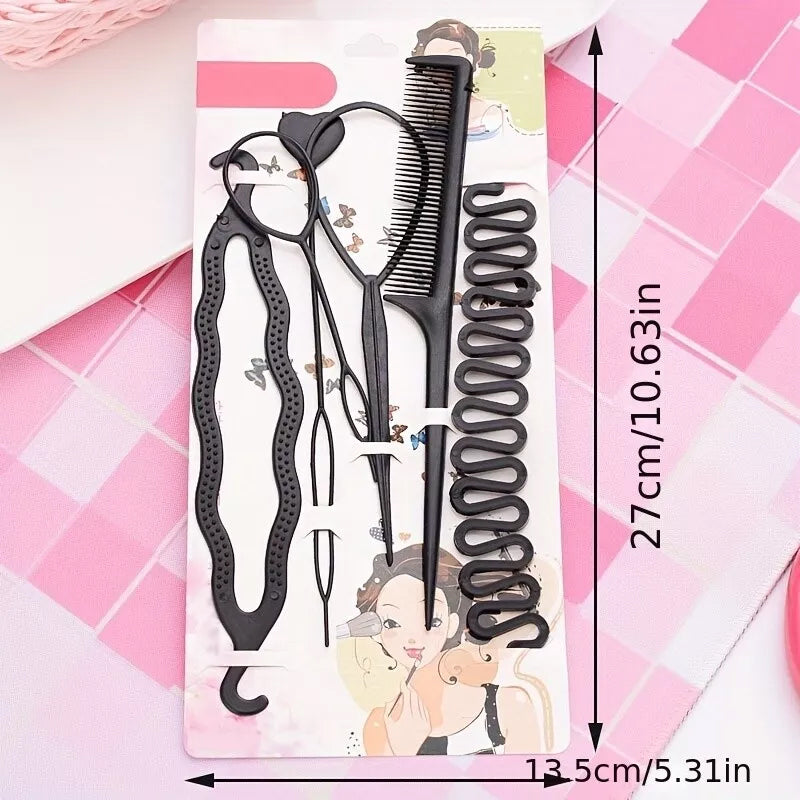 Lisslune | Hair Styling Accessories 6 Piece/Set