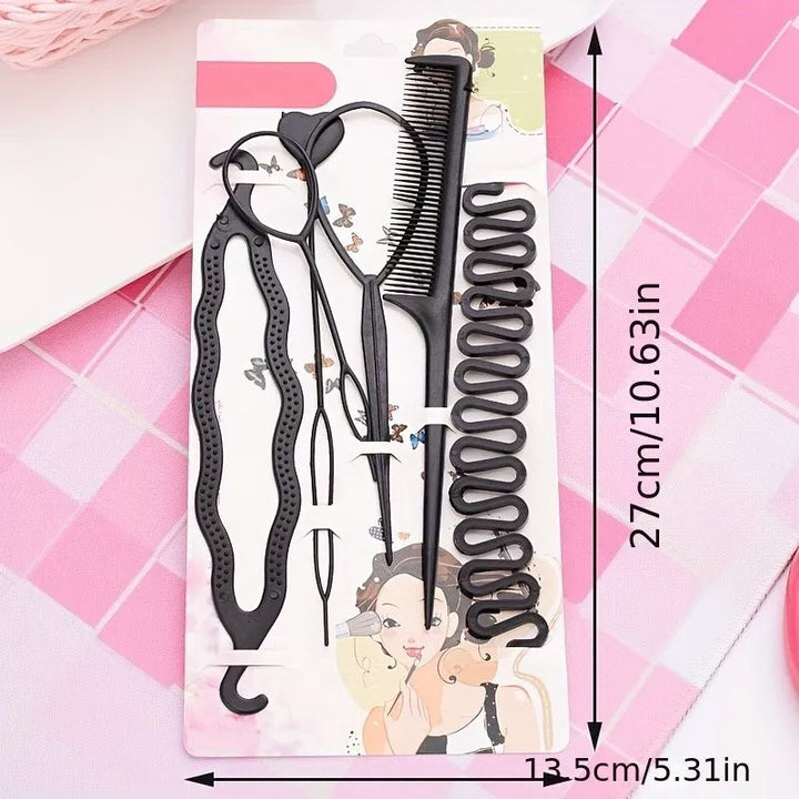 Lisslune | Hair Styling Accessories 6 Piece/Set