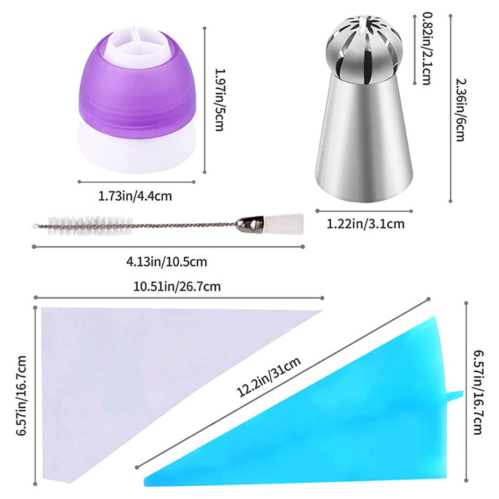 Lisslune | Cake-Baking-Decoration-Tool 8/22/32-Set