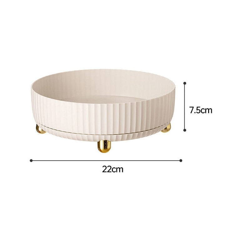 Lisslune | 360° rotating storage bowl, spice rack