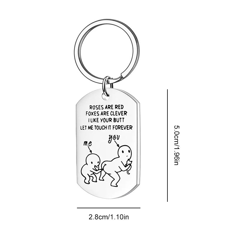 Lisslune | Valentine's Day Spoof Keychain