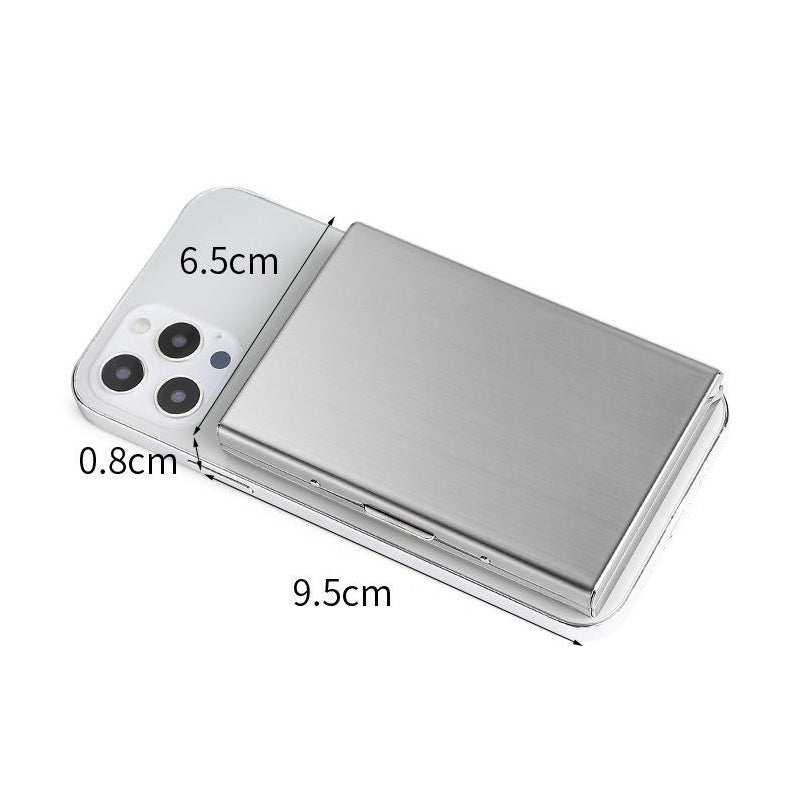 Lisslune | Ultral thin card case with theft and demagnetization protection