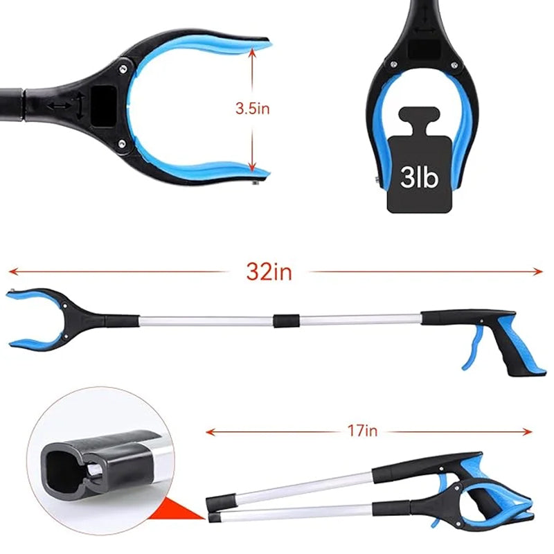 Lisslune | Foldable Gripper With 360° Rotating Clip
