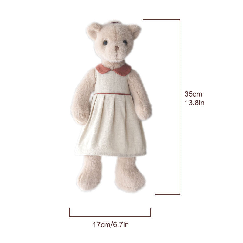 Lisslune | Roman Holiday Collection Disrobed Bear Toy