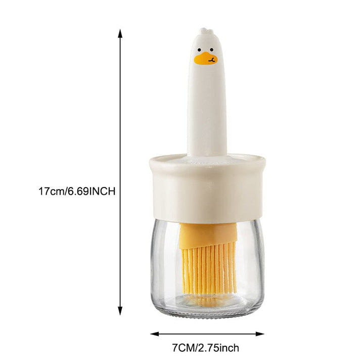 Lisslune | Oil dispenser with brush for BBQ
