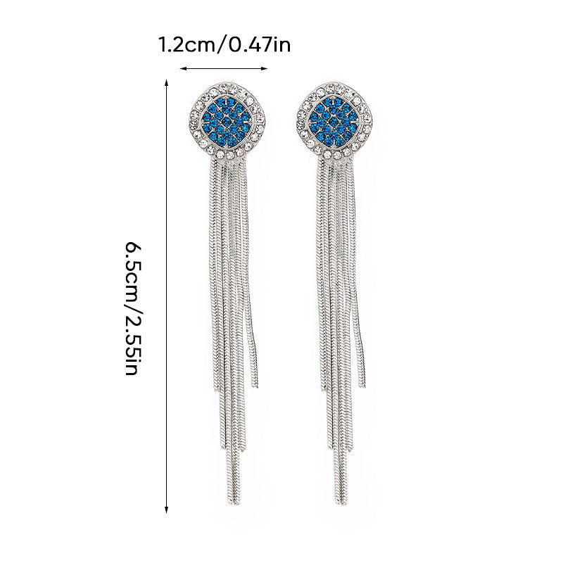 Lisslune | Long Tassel Earrings