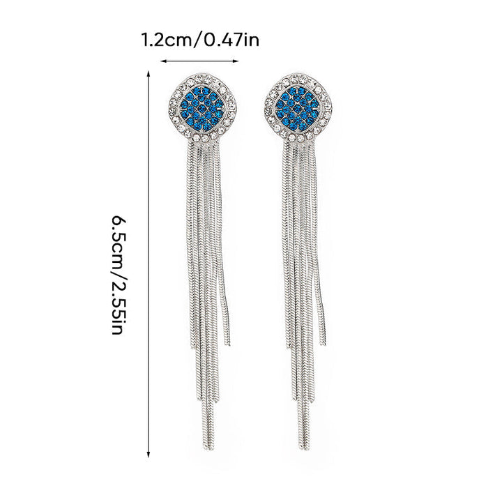 Lisslune | Long Tassel Earrings