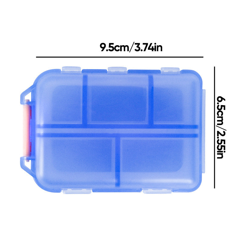 Lisslune | Portable Pill Organizer with Labels