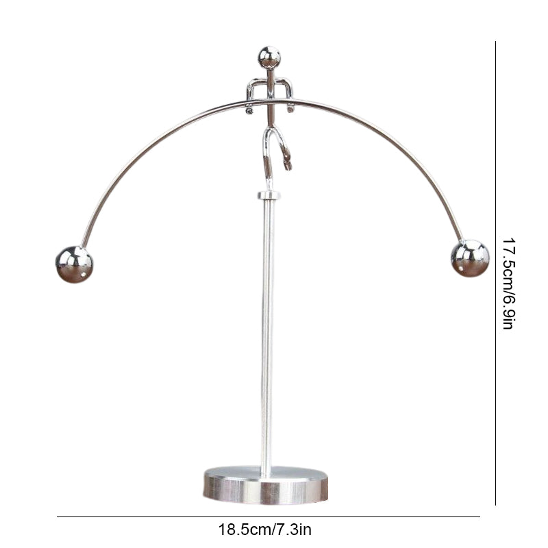 Lisslune | Stainless Steel Small Man Balance Pendulum