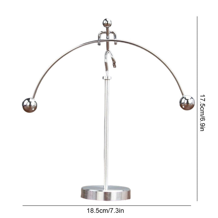 Lisslune | Stainless Steel Small Man Balance Pendulum