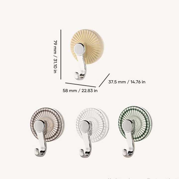 Lisslune | Powerful suction cup hook no drilling