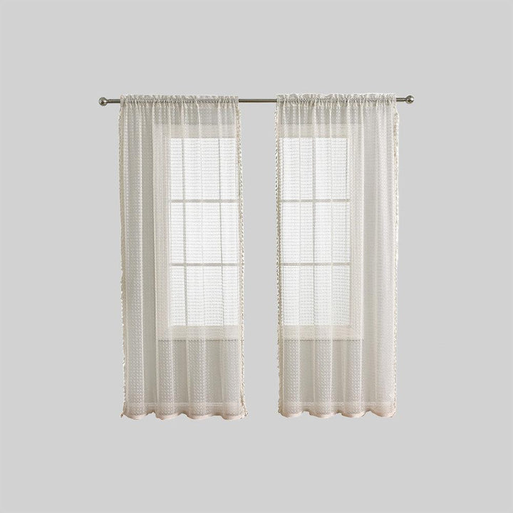 Lisslune | LuxeDrape – Soft Beige Voile for Sophisticated Spaces