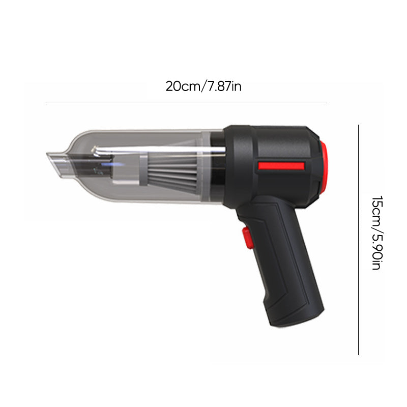 Lisslune | Cordless Rechargeable Multifunctional Handheld Vacuum Cleaner for Cars and Households