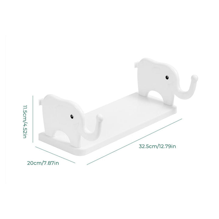 Lisslune | Multifunctional Elephant-Shaped Storage Shelf