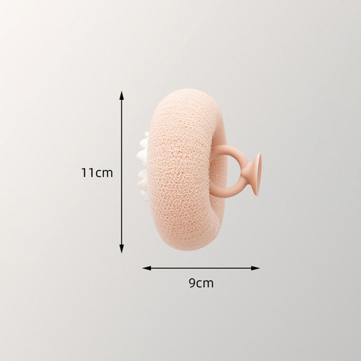 Lisslune | PurePuff - Donut-shaped Bathtub and Shower Scrubber