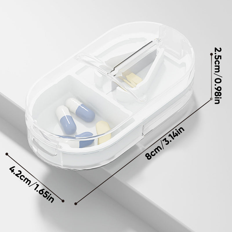 Lisslune | Medicine Pill Cutter Box
