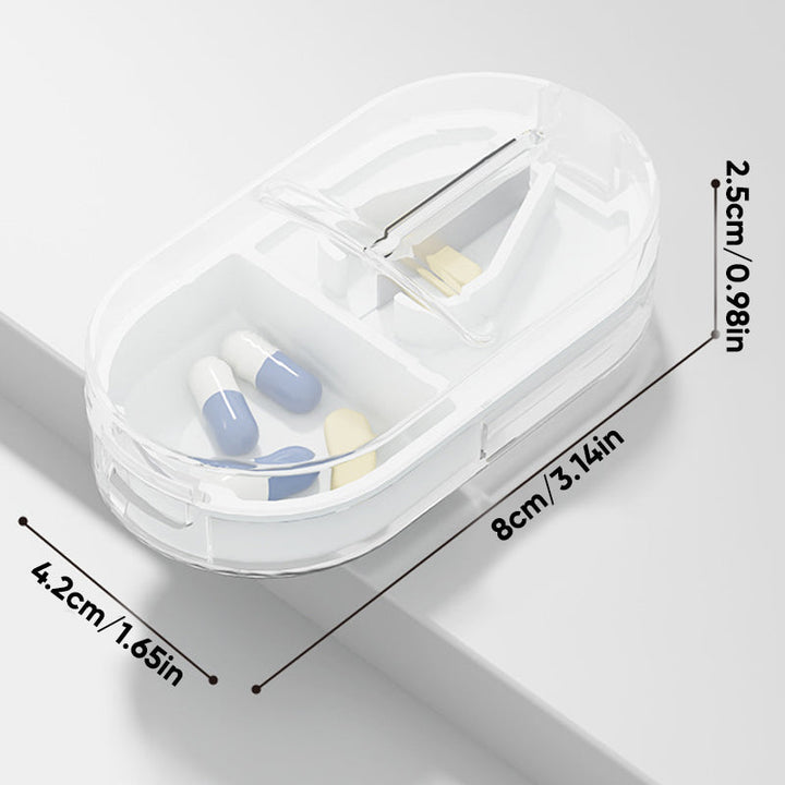 Lisslune | Medicine Pill Cutter Box