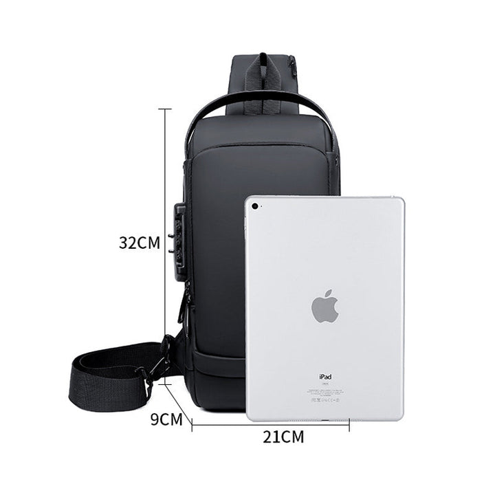 Skorter | Theft-proof shoulder bag with USB charging port