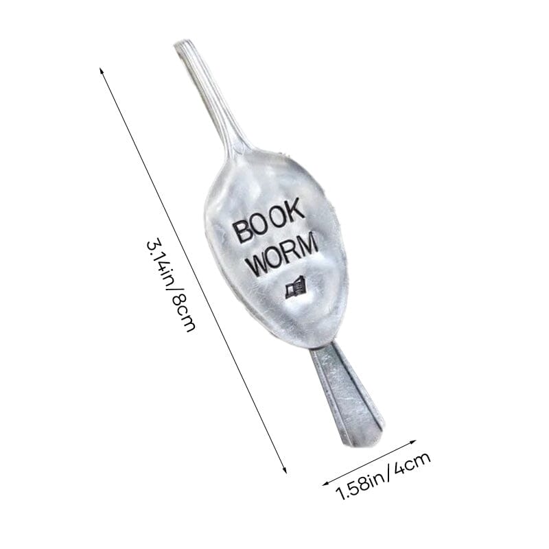 Lisslune | Funny Spoon Bookmark - perfect gift for a bookworm