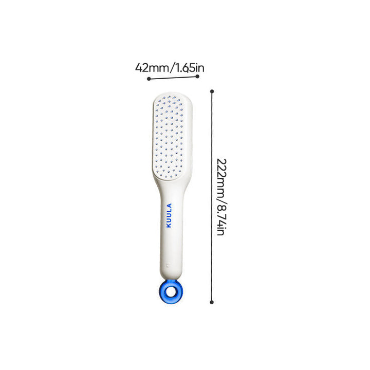 Lisslune | Self-cleaning anti-static massage comb
