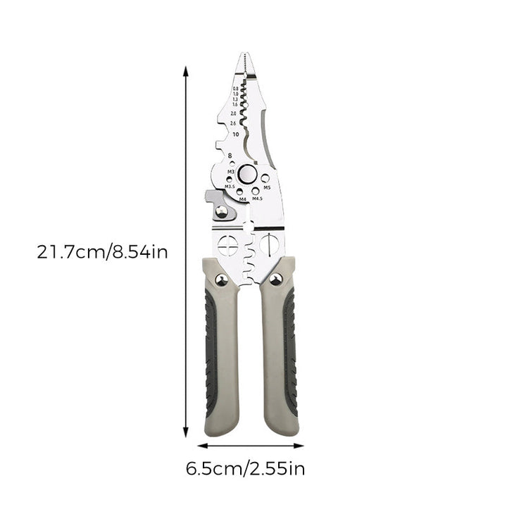 Lisslune | Multifunctional Stripping Tool Crimping Pliers Cutting Pliers