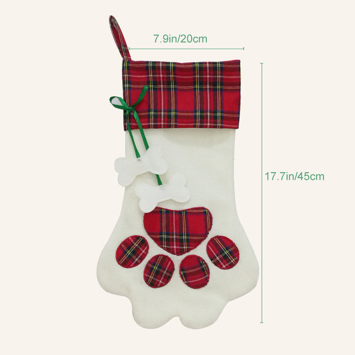 Lisslune | Checked Christmas Socks