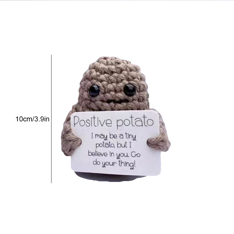 Lisslune | Funny Gift - Knitted Positive Potato