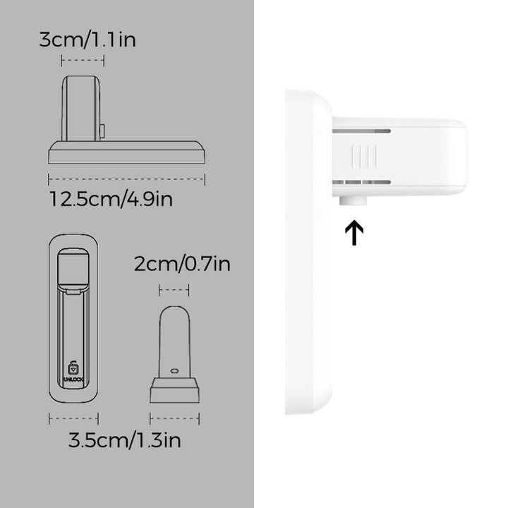 Lisslune | Secure Door Handle Locking