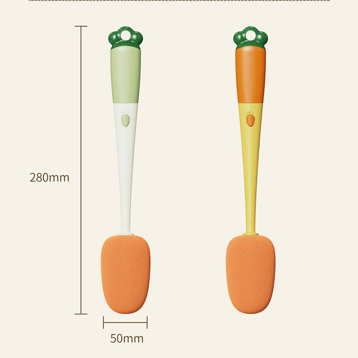 Lisslune | Multifunctional Cleaning Brush in Carrot Shape