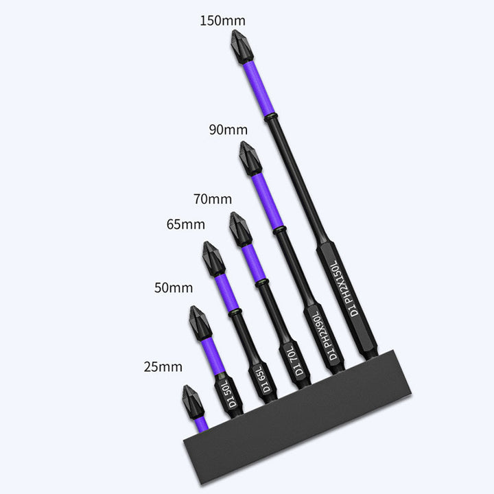 Lisslune | D1 Anti-Slip and Shockproof Bits with Phillips Screwdriver Bits
