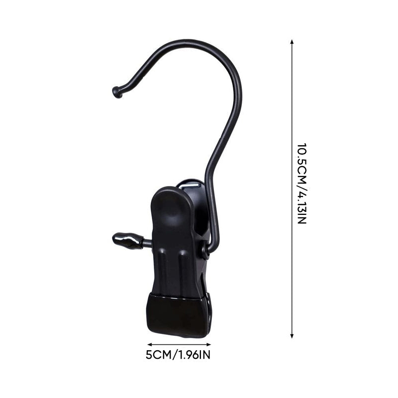 Lisslune | Space-saving portable travel hanger clips
