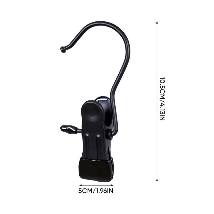 Lisslune | Space-saving portable travel hanger clips