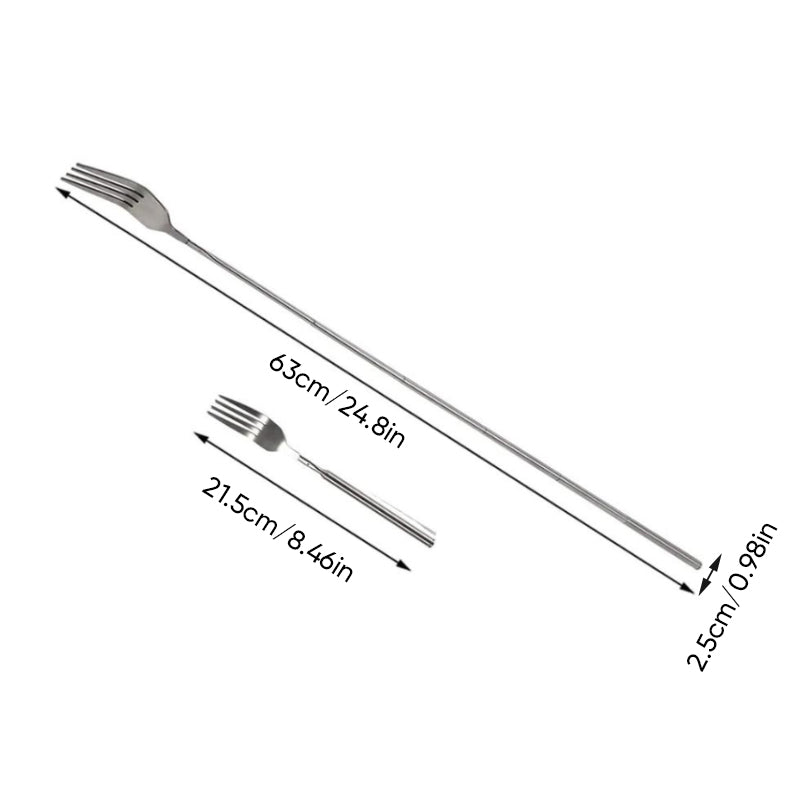 Lisslune | Stainless Steel Telescopic Fork