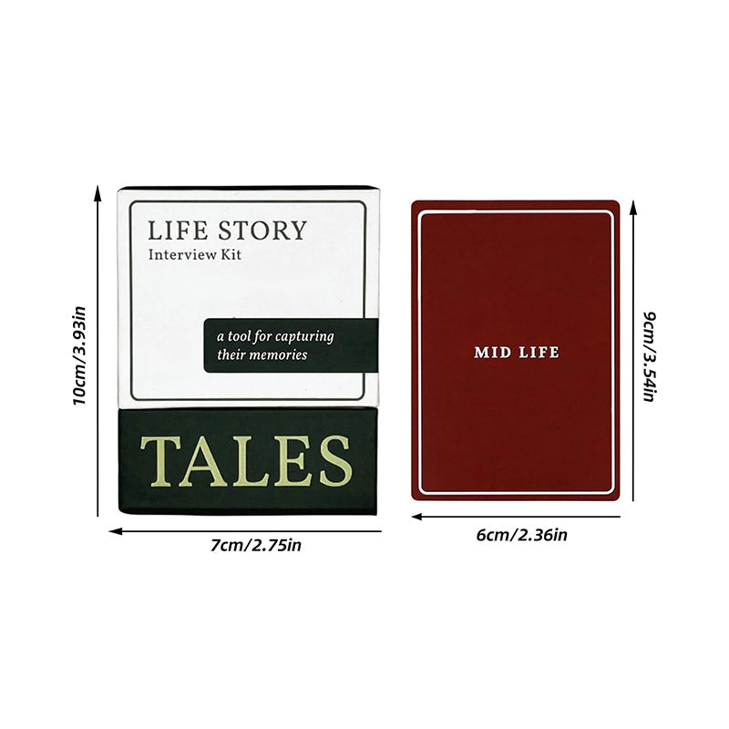 Lisslune | Life Story Interview Cards Set