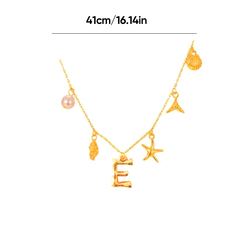 Lisslune | Ocean letter chain