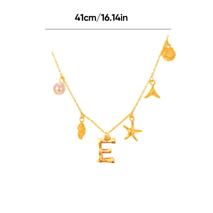 Lisslune | Ocean letter chain