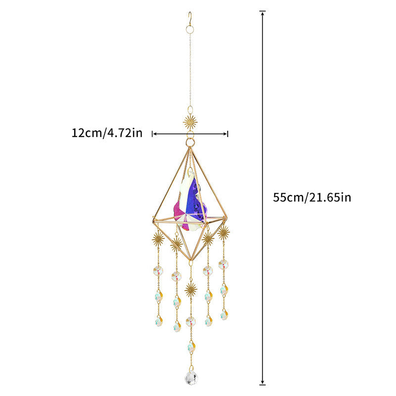Lisslune | Geometric prism sun catcher