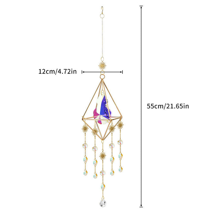 Lisslune | Geometric prism sun catcher