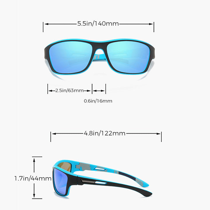 Lisslune | Outdoor Sport Sunglasses with Anti-Glare Polarized Lens