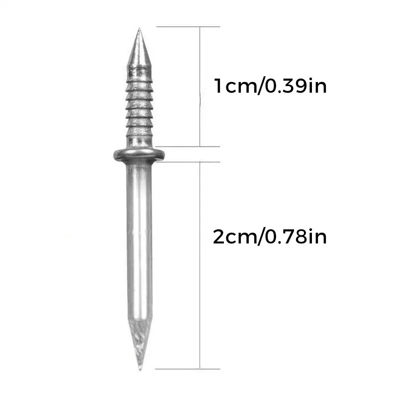 Lisslune | TwinGrip - Double head nails for mounting baseboards