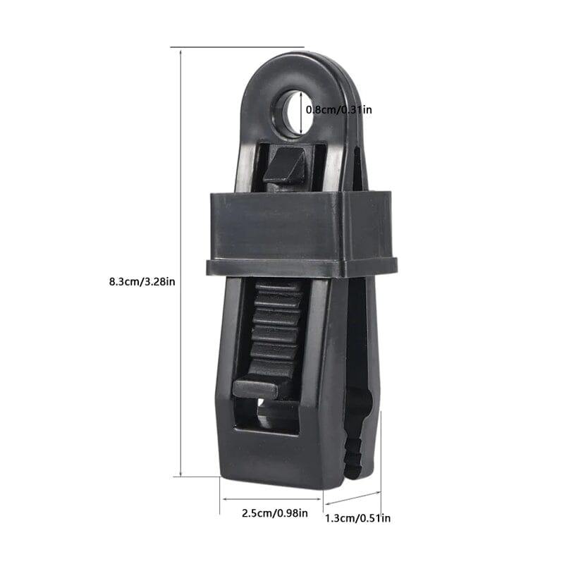 Lisslune | Adjustable Heavy Duty Lock Grip for Tarpaulin & Shade Fabric