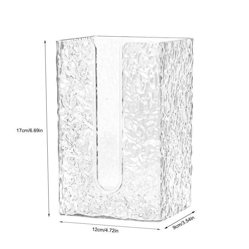 Lisslune | Multifunctional tissue box with glacier pattern