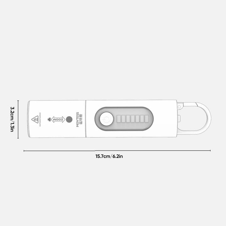 Lisslune | Multifunctional rechargeable LED flashlight