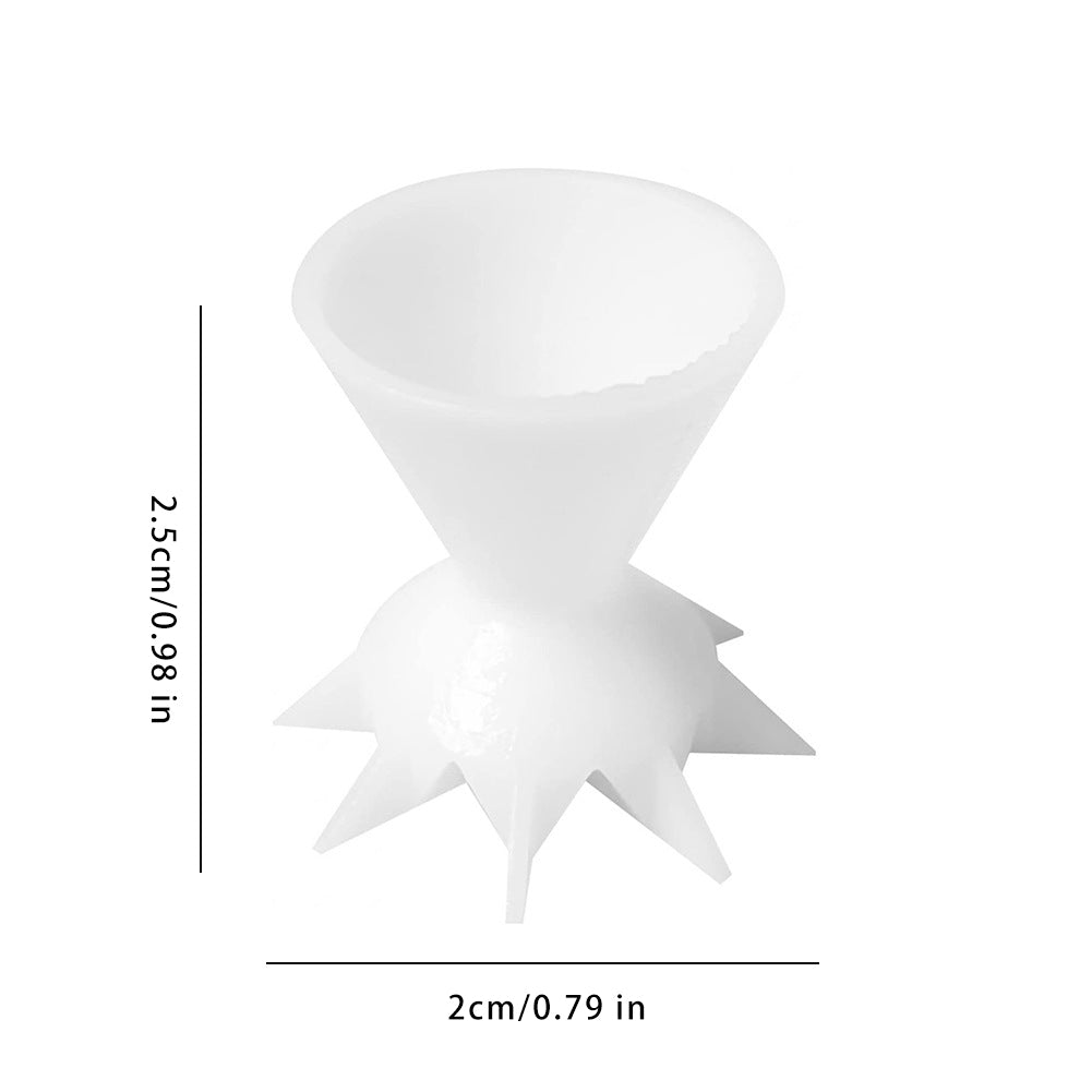 Lisslune | Pouring Colors Flower Split Art Cup