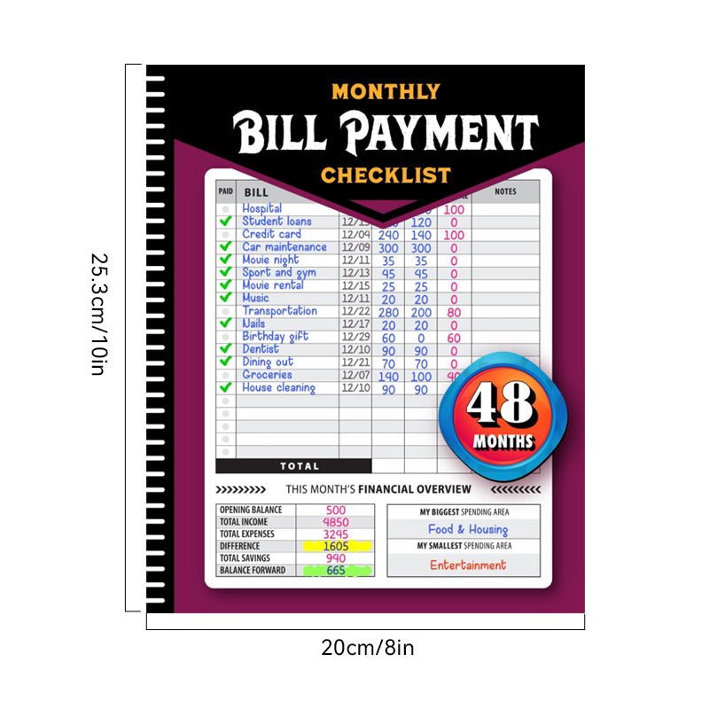 Lisslune | Invoice Payment Management Book