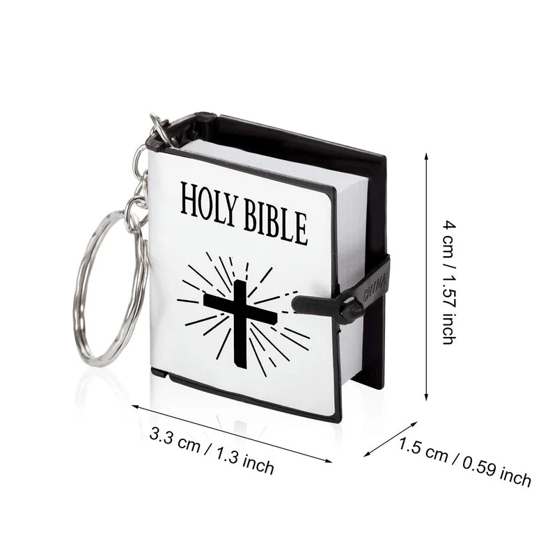 Lisslune | Mini Book Bible Keychain