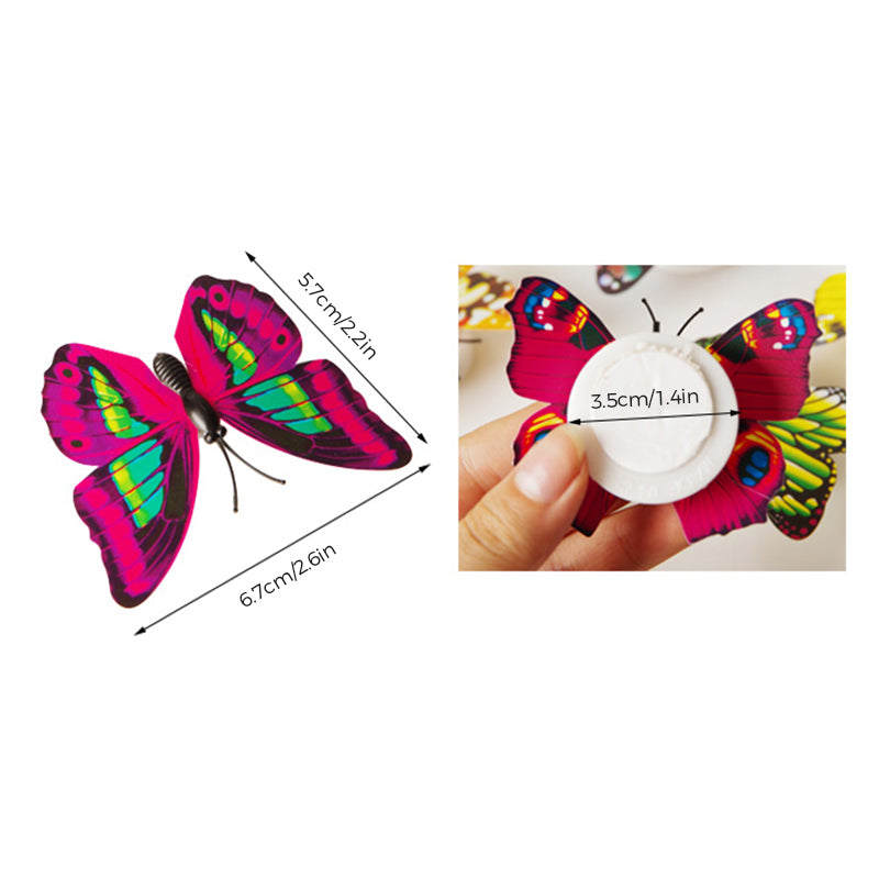 Lisslune | LumiWings - 3D colorful LED butterfly night lights